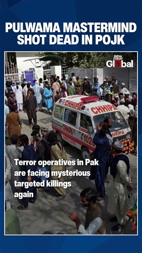 Pulwama Attack Mastermind Hamza Burhan Shot Dead In POK By Unknown Gunmen #pakistan #terrorism