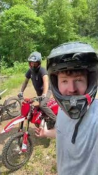 Modified 85cc 2 Stroke VS 72V E-Moto Dirt Bike
