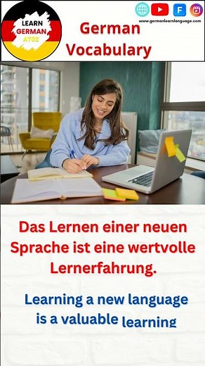 German Vocabulary for Beginners 🧠😊👍| Learn German A to Z