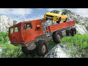 Off Road Crashes and Rally #36 - BeamNG DRIVE | SmashChan