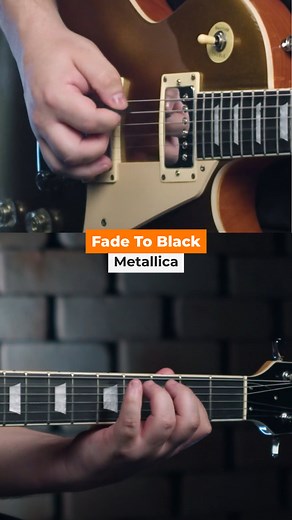 Emoção ao tocar Fade To Black do Metallica na guitarra