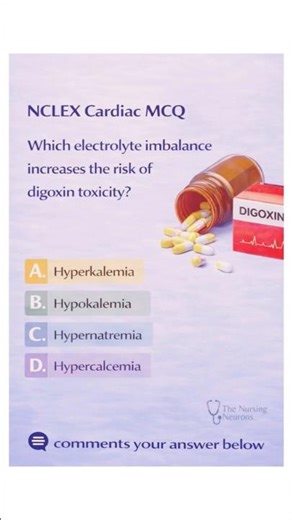 Digoxin toxicity 🫀🫁