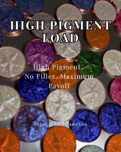 Why Our Shimmers Hit Different ✨ | Multichrome vs Standard Shimmer #glitter #eyeshadow #indiebeauty