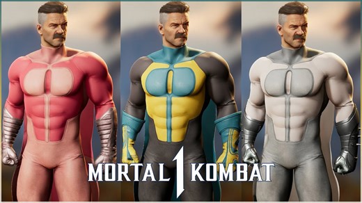 Mortal Kombat 1 all Omni-Man mastery unlocked and announcer voice