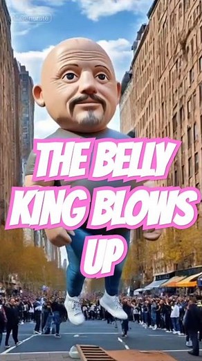 The Belly King Blows up