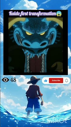 kaido first transformation😱😱