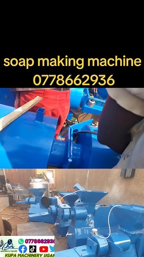 Soap Making Machine Operation Demonstration