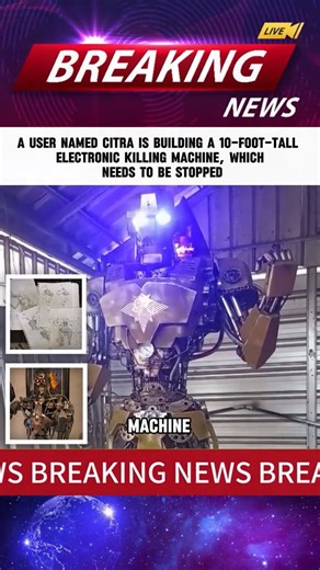 Engineer’s 10-Foot Robot Sparks Global Alarm: Is “Citra” Building the Next Real-Life Terminator? Watch full video here https://brightmomments.com/2025/10/07/engineers-10-foot-robot-sparks-global-alarm-is-citra-building-the-next-real-life-terminator/ | Law Pulse