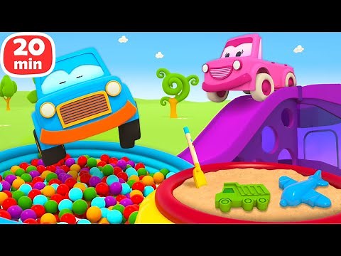 Schlaue Autos auf Deutsch. Spielspaß mit den Kinder Autos. Cartoons für Kinder ab 2 Jahren