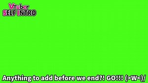 【Eng KARAOKE】Vtuber Q&A self introduction 【UR NAME HERE】