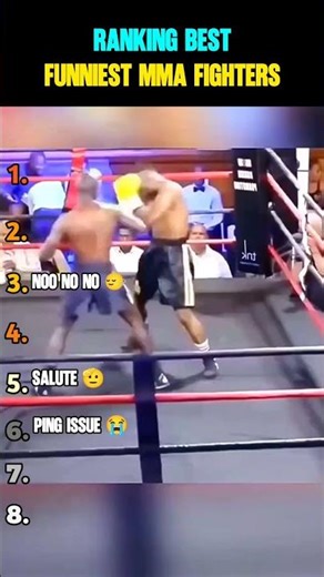 Ranking Best Mma Fighters Funny Moments