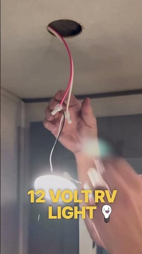 RV Light Replacement 12V #rvtips #rvlight #pucklight