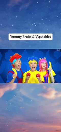 Yummy Fruits & Vegetables Kids Song by D Billions | Fun Cartoon Entertainment