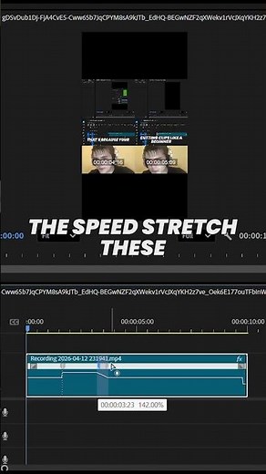 Make Your Video SUPER SMOOTH in Premiere Pro 😱 Easy Trick!#shorts