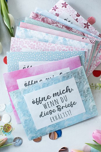 "Öffne mich, wenn..."- Briefe   Füllideen | Geschenkidee zum Jahrestag, Valentinstag, Geburtstag (mit Vorlage zum Download!) - TRYTRYTRY