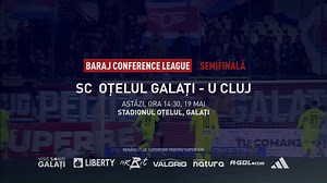 8.7K views · 177 reactions | #ZideMeci ⚔️ SC Oțelul Galați - FC Universitatea Cluj  Astăzi, ora 14:30 ️ Stadionul Oțelul, Galați. Bilete ➡️ https://bit.ly/otelul-ucluj dar și la casele de bilete  Hai pe stadion, echipa are nevoie de tine! #ImpreunapentruOtelul | SC Otelul Galati | Facebook