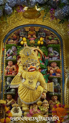 Nitipravin Stotram With Lyrics | નીતિ પ્રવીણ સ્તોત્રમ્ | Sarangpur Hanumanji #religion #hanuman | Salangpur Hanumanji
