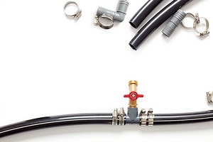 How to join black poly pipe on cottage water systems