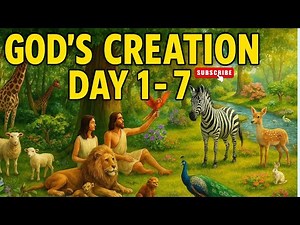 How God Created Heaven and Earth – The Story of Creation Explained, In the Beginning Genesis 1