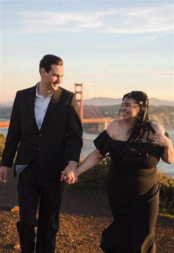 Maria & Kris's Joyful 3 Minutes in San Francisco Photos
