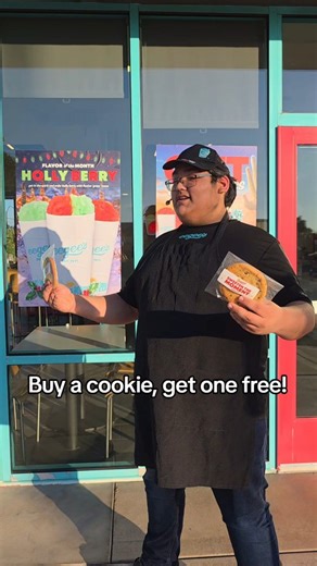 eegee's on Instagram: "BUY A COOKIE, GET ONE FREE FOR SANTA on 12/23. 🎅🍪 Valid in-store and drive-thru only. Not valid with any other offer or discount."