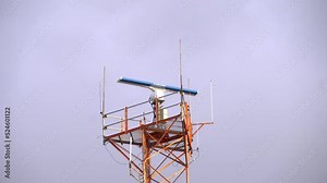 Weather station is object with instruments and equipment for measuring atmospheric conditions to provide information for studying climate. Automatic weather station, with weather monitoring system