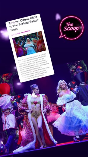 Cirque Alice review #Brisbane @QPAC #circus #liveperformance #thescoop