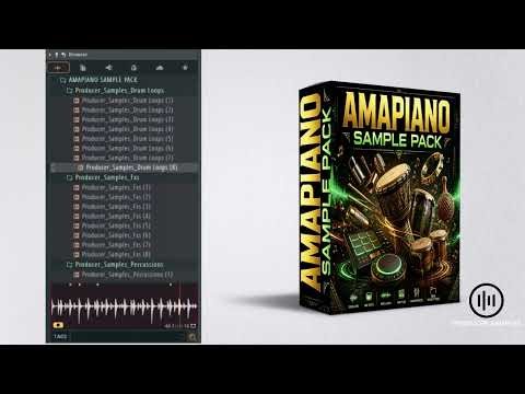 🔥(Free)🔥Amapiano Sample Pack 2026, Drum loops, Percussions, & more!!!