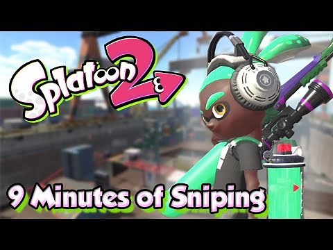 Splatoon 2 - 9 minutes of Crazy Sniping! (SplatterScope Gameplay)