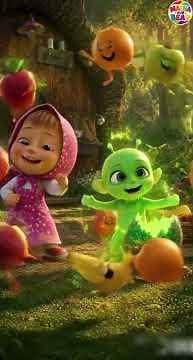 Masha aur Baby Alien 👽✨ | Funny Kids Story in Hindi | Masha Bear Cartoon