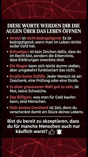 Worte, die deine Augen öffnen: Wahre Weisheiten über das Leben