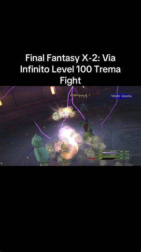 Final Fantasy X-2: Defeating Trema at Level 100