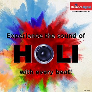 This Holi, bringing you the best tech experience to get you in that festive mood. Shop from Reliance Digital and add that extra colour of fun & quality to your celebrations. . . #Reliance #RelianceDigital #Tech #Technology #Appliances #Gadgets #BuyNow #ShopNow #GreatDeals #GreatOffers #LatestInTech #BestInTech | Reliance Digital