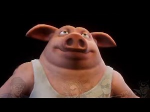 [4 people] New characters added in the update! What will the fate of the pig be?! [Liar's Bar]