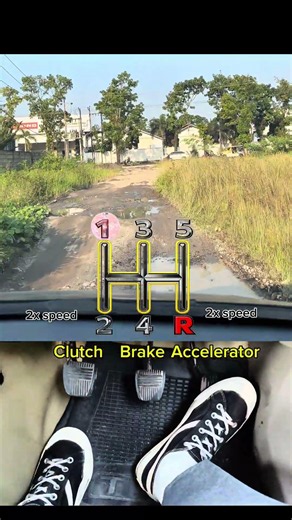 Choose the Right Gear for Road Conditions to Avoid Engine Stalling #car #driving #cardriving