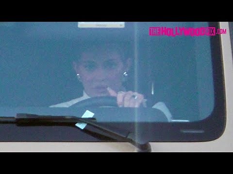 Kylie Jenner & Travis Scott Smoke Backwoods While Joyriding In Kylie's New Mercedes-Benz 3.21.19