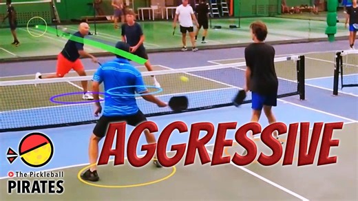 How to Use Split Age Aggression to Dominate 4.5+ Pickleball