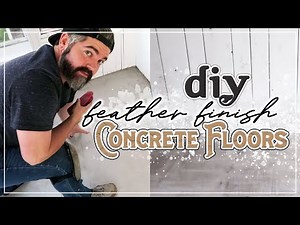 DIY Concrete Floors | Sunroom Makeover Pt. 2