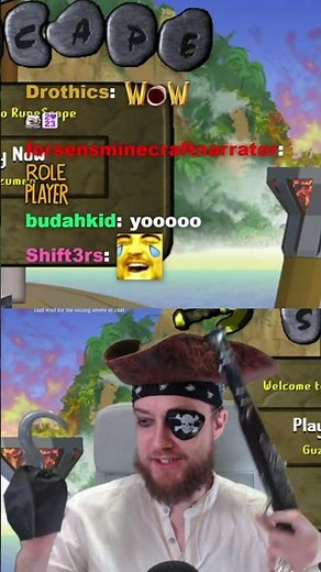 Guzu starts his Sailing launch stream... #osrs #gaming #funny #runescape
