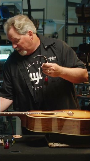 The Action Control Neck™ is magic 👀 ✨ #acousticguitar #guitar #guitartech