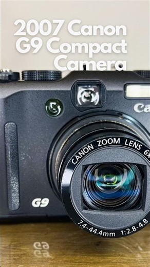 Incredible Canon PowerShot G9 Compact Digital Camera