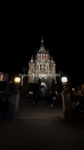 Nights in San Miguel de Allende ✨ #nightlife #sanmigueldeallende #traveller #vacationswitch #mexicoo