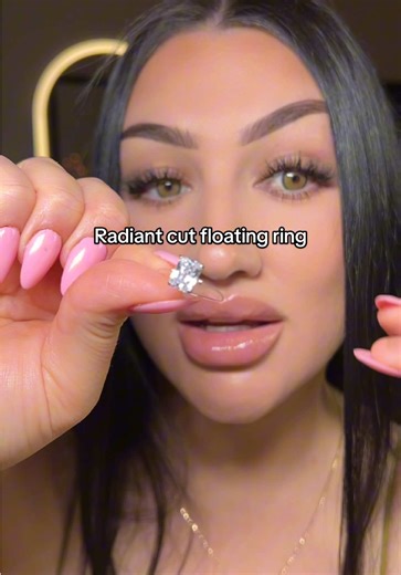 Stunning 3CT Radiant Cut Floating Ring Review