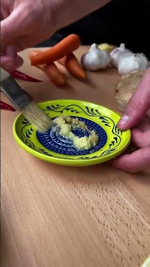 Keramikreibe - Ingwer Demonstration