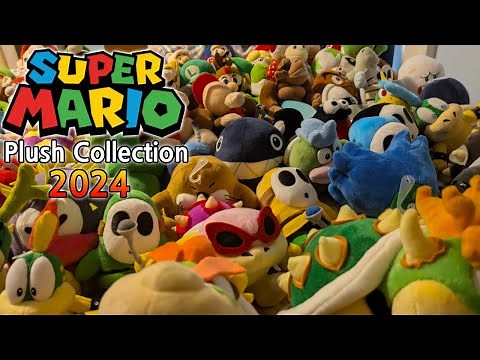 My *ENTIRE* Mario Plush Collection 2024!! - 100+ Plushes