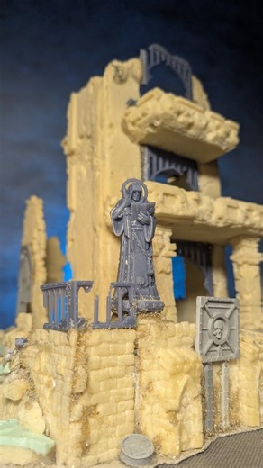 14 reactions · 4 comments | Here are the results of last night’s build-and-destroy session. I wanted this larger ruined structure to stay open and accessible, so you can place your miniatures inside during any epic battle. Let me know what you think — and yes, it’s still a work in progress  | STUDIOLEVEL | Facebook