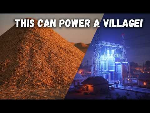 Turning Rice Husks Into Electricity — Full Process Revealed