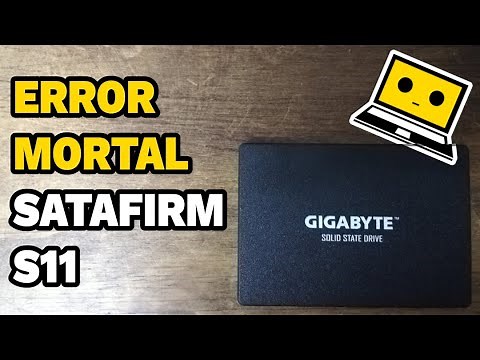 Reparar SSD Gigabyte con error SATAFIRM S11