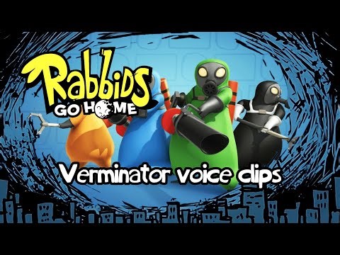 Rabbids Go Home - Verminator Voice Clips