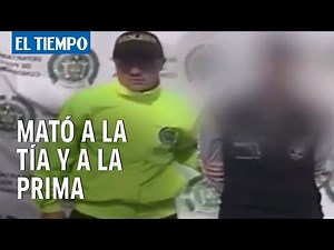 Mató a su tía y a su prima por 5 millones de pesos